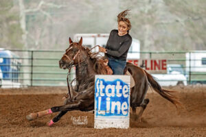 Barrel Race State line Arena Ringgold Georgia