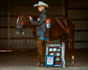 Western Senior Photo Session Horse & Cowboy