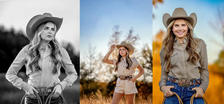 Cowgirl Spirit: Karsen & Her Horse in Georgia’s Golden Light
