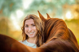 College Senior Horse Photography