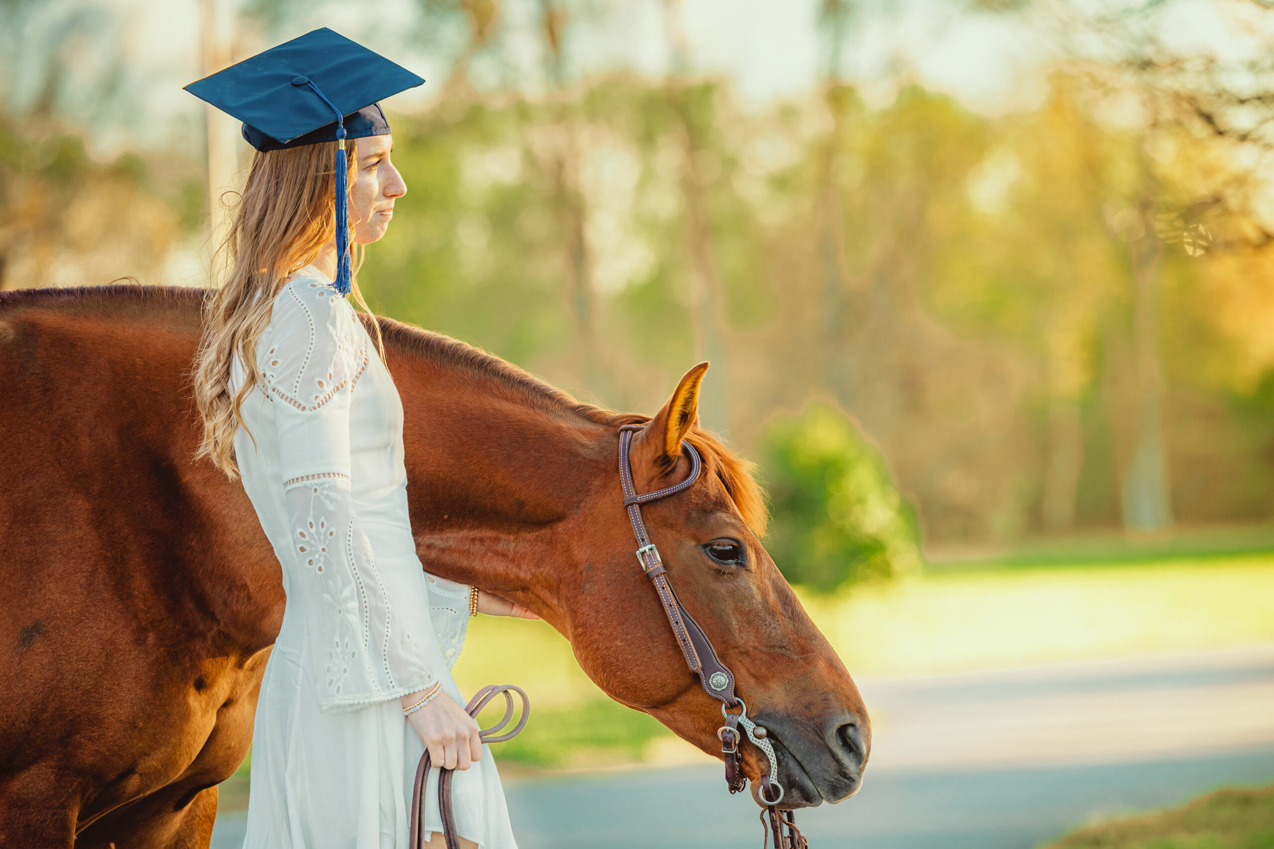 Graduation Horse and Rider