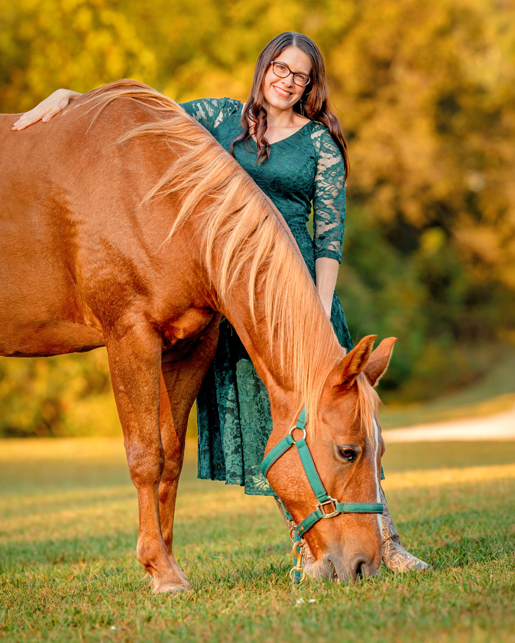 Horse and Rider Photoshoot in McDonald, Tennessee