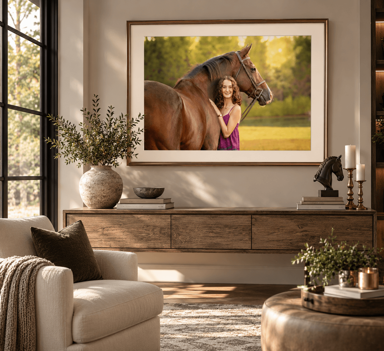 Horse and rider photography in Tennessee